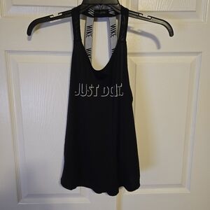 Nike Women's Just Do It Elastika Black Tank Top